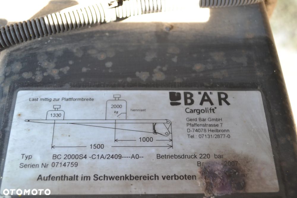 WINDA ALUMINIOWA BAR 2 t wys.230 szer.251 cm - 6