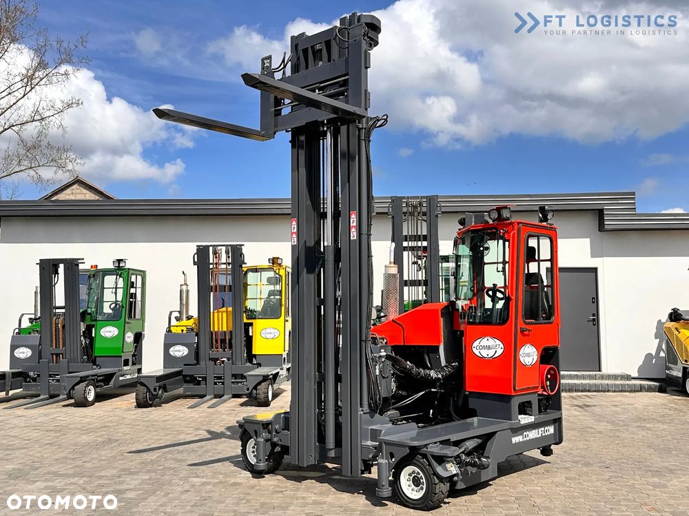 Combilift C4000 / TRIPLEX / 9300MM / WOLNY SKOK / POZYCJONER / GAZ / KABINA / JAK NOWY - 26