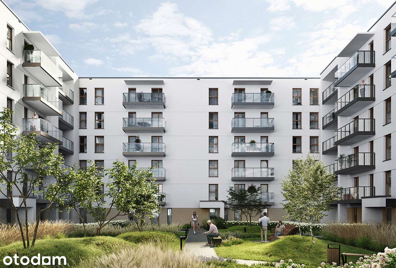 3-pokojowe mieszkanie 63m2 + balkon