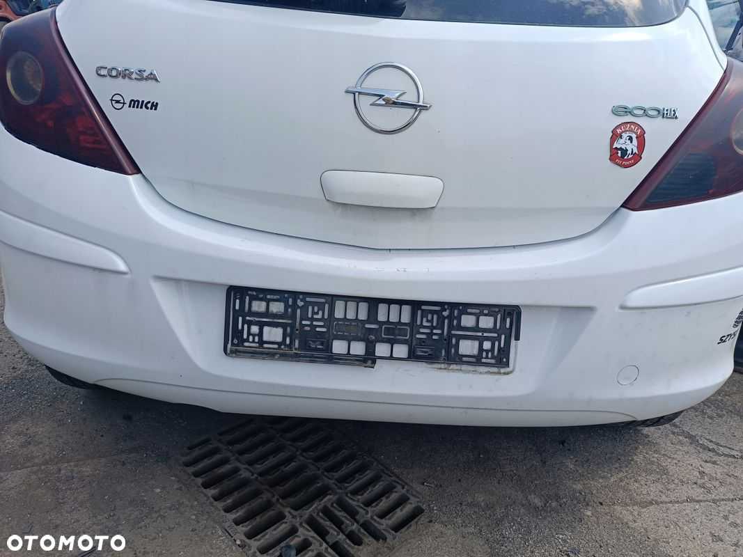 OPEL CORSA D 3D ZDERZAK TYŁ Z474 - 2