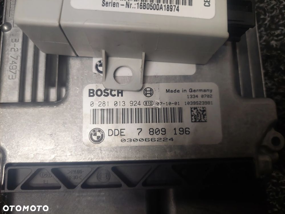 BMW X3 E83 LIFT KOMPUTER CAS KLICZ n47d20a 177KM 7809196 RAF-AUTO CZĘŚCI BMW - 3