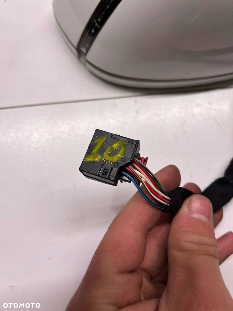 Lusterko elektryczne coupe 10-PIN LY9C Audi TT TTS Mk2 2008 LEWA UK - 2