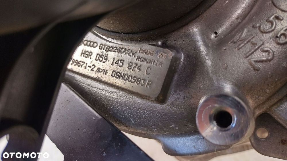 AUDI A7 C7 4G 10-18 3.0 TDI TURBINA TURBOSPRĘŻARKA NASTAWNIK GTB2260VZK - 9