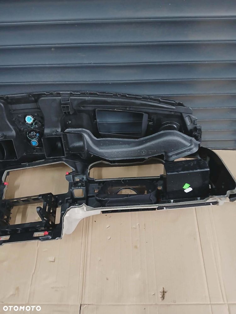 DESKA ROZDZIELCZA KONSOLA KOKPIT BMW F10 F11 SERIA 5 09-17 PODUSZKA POWIETRZNA PASAŻERA ORYGINALNA AIRBAG - 5