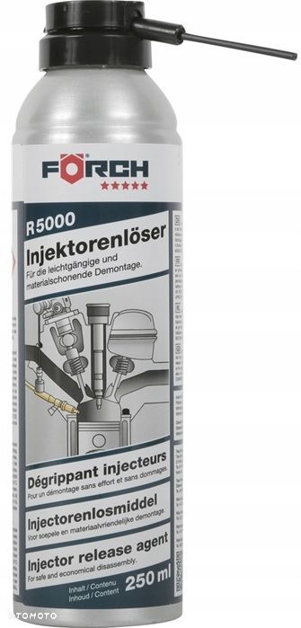ZMYWACZ do WTRYSKÓW WTRYSKIWACZY R5000 250ml FORCH - 1