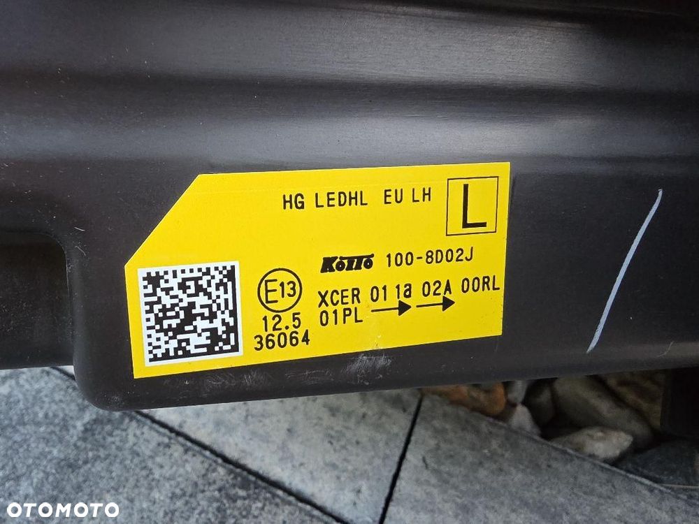 NISSAN QASHQAI 3 III J12 Lampy przód Kompletne Full Led Adaptive 100-8D02H - 15