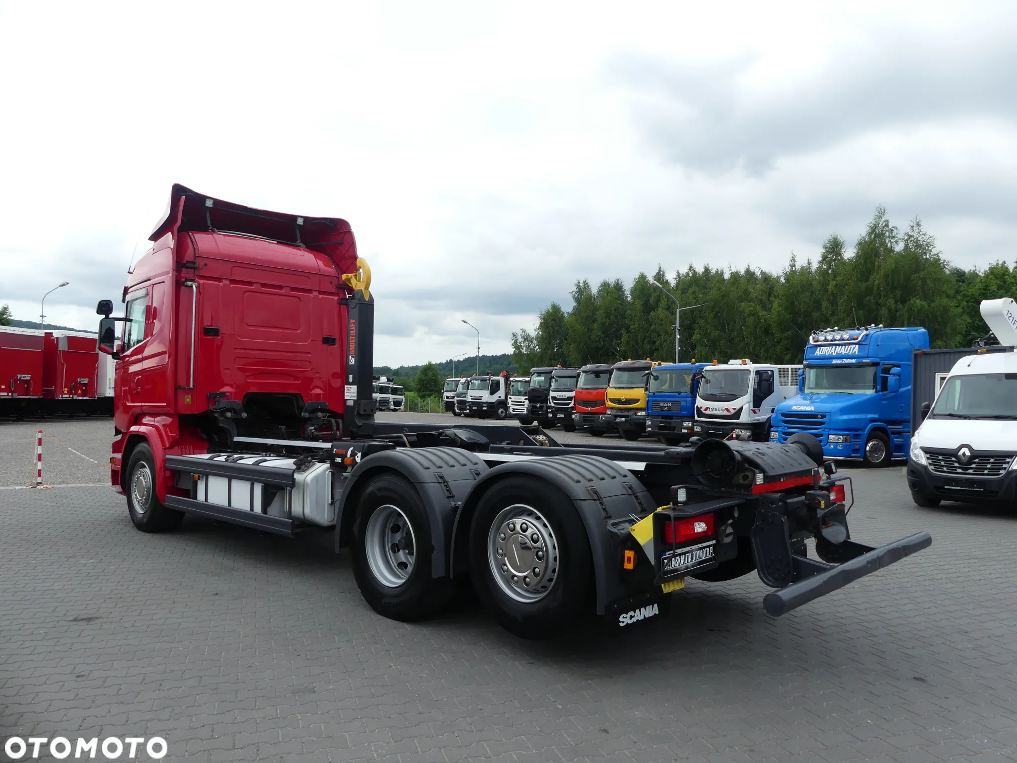 Scania R 490 / 6x2 / HAKOWIEC / HIAB MULTILIFT / RETARDER / EURO 6 / - 9