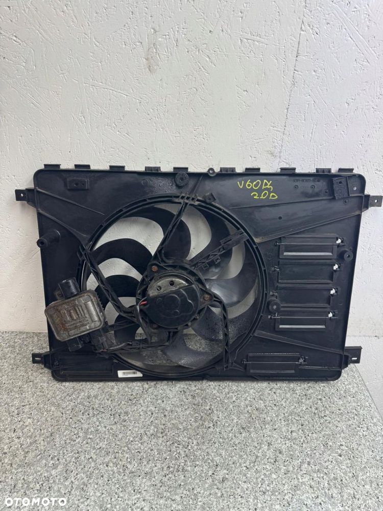 dyfuzor wentylator chłodnicy volvo s60 ii v60 i 2011-2018 31368867 - 1