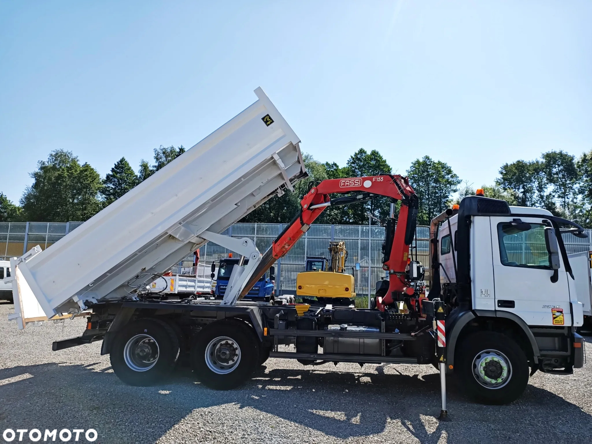 Mercedes-Benz Actros 2636 6x4 HDS Żuraw Dźwig Fassi Wywrotka Hydroburta - 12