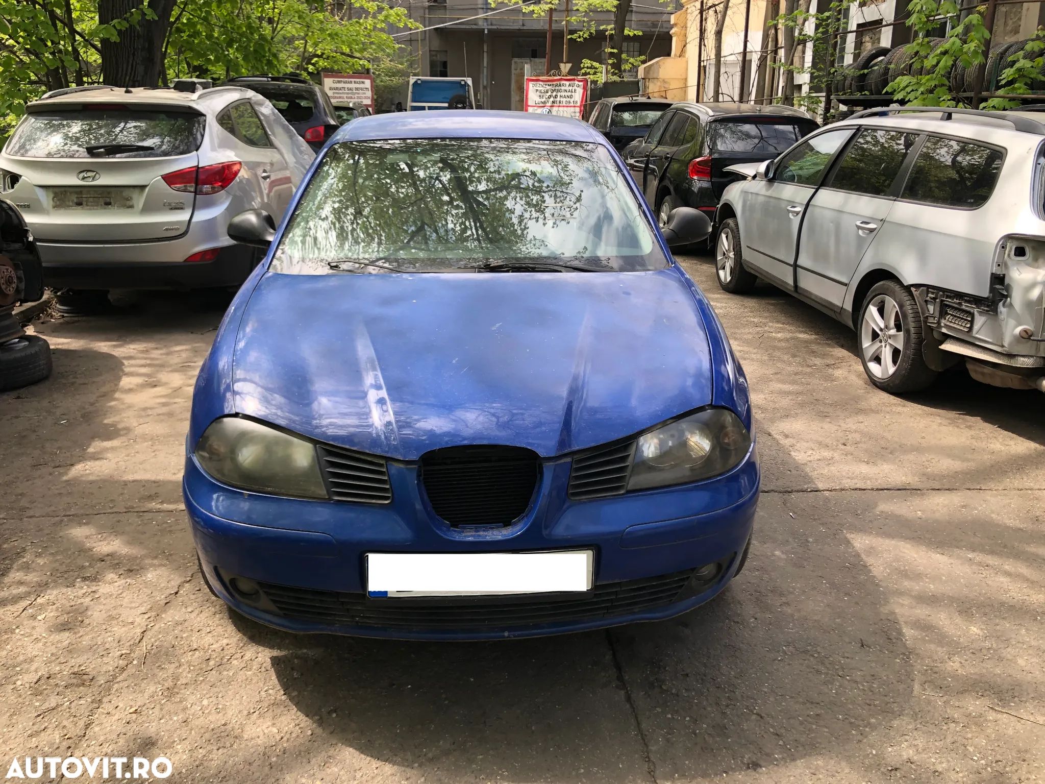 Dezmembrez Seat Ibiza 2005 albastru - 1