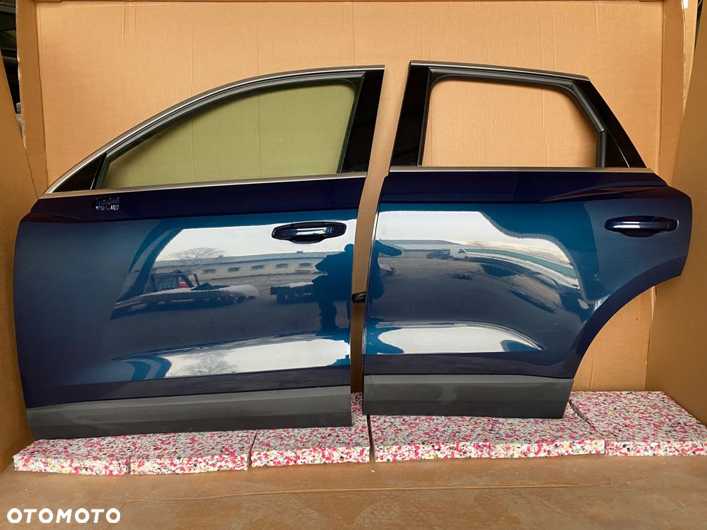 AUDI Q3 83A komplet drzwi przód tył lewe na lewą st. kolor B9 B9 LX5E 32km - 11