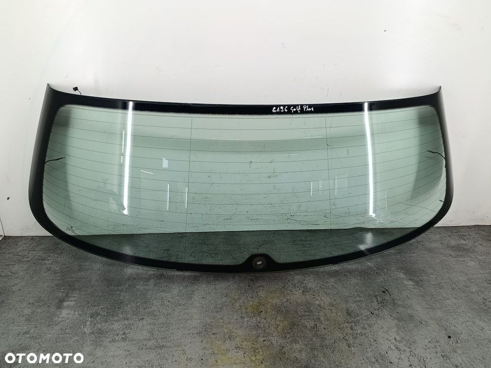 SZYBA KLAPY BAGAZNIKA VW GOLF PLUS I 5M0845051T SPLINTEX SOLID TEMPERED - 1