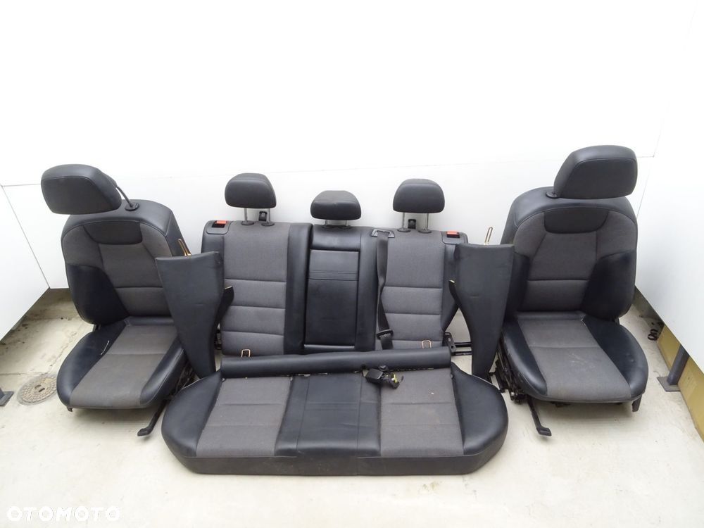 Kpl fotel fotele przód tył kanapa mercedes c-klasa w204 kombi - 5
