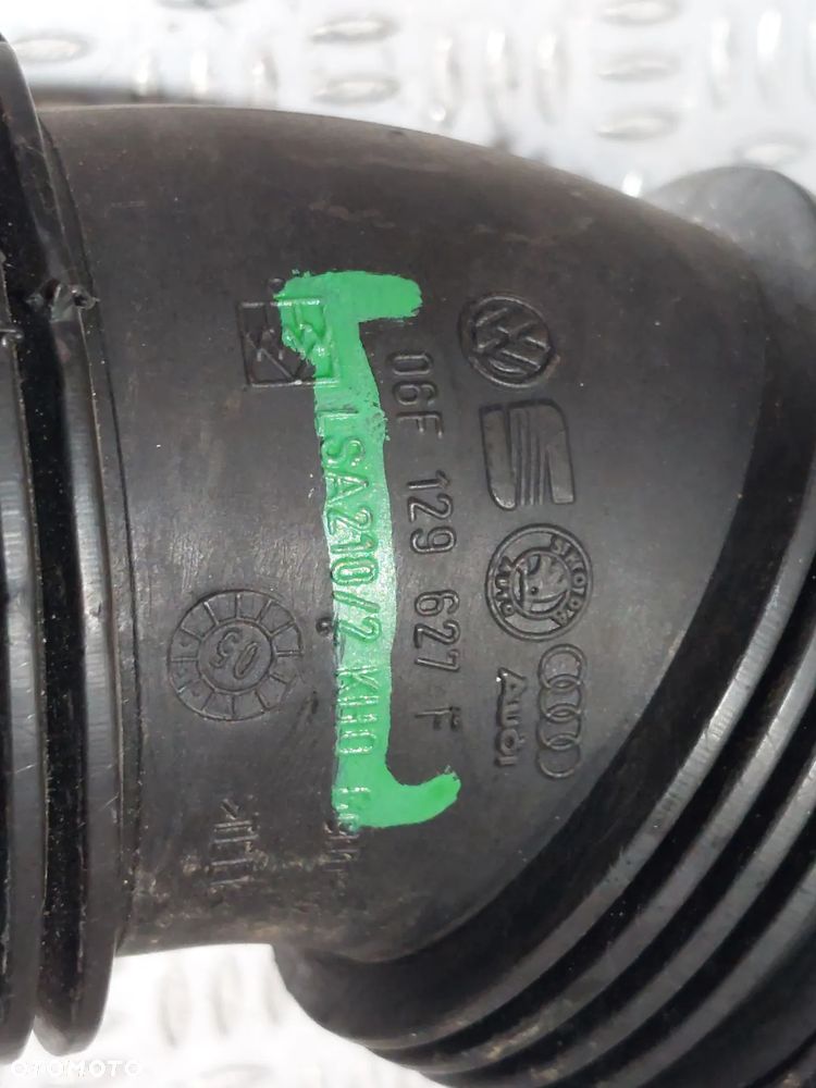 RURA PRZEWÓD POWIETRZA AUDI VW 2,0TFSI NR 06F129627F - 2