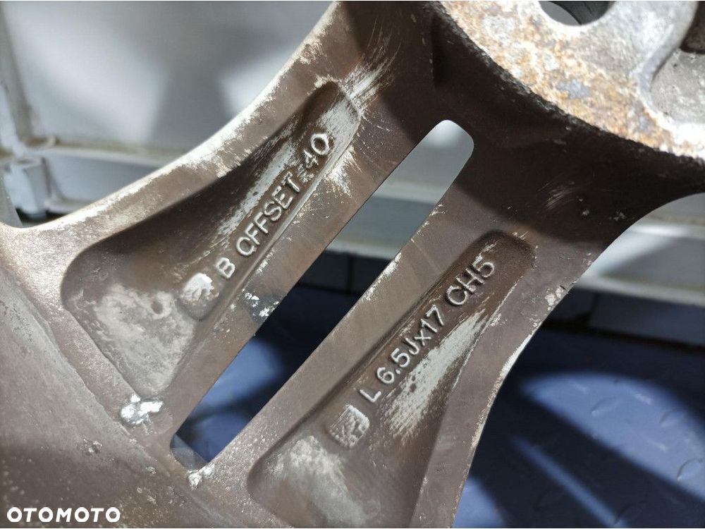 NISSAN KOMPLET FELGI ALUMINIOWE Z OPONAMI 5X114.3 6.5JX17 ET40 215/60 R17 - 10