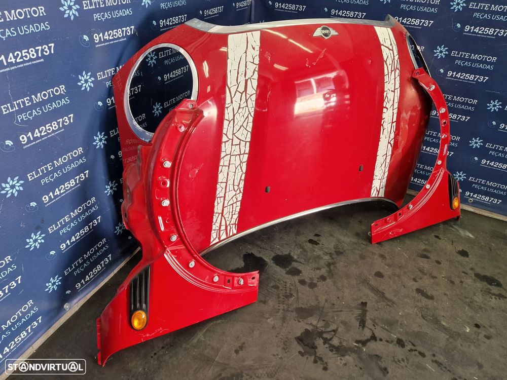 Frente completa usada MINI ONE D R56 capot parachoques oticas guardalamas R55 R57 - 9