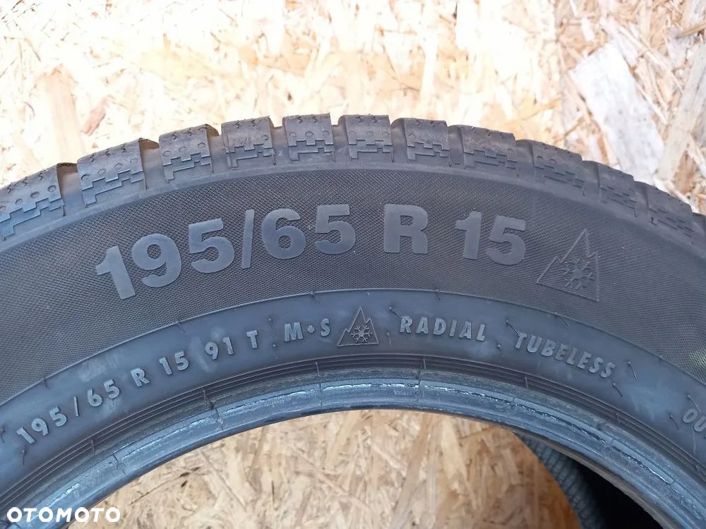 Opona Zimowa Continental ContiWinterContact TS830P 195/65R15 91T 6MM - 6