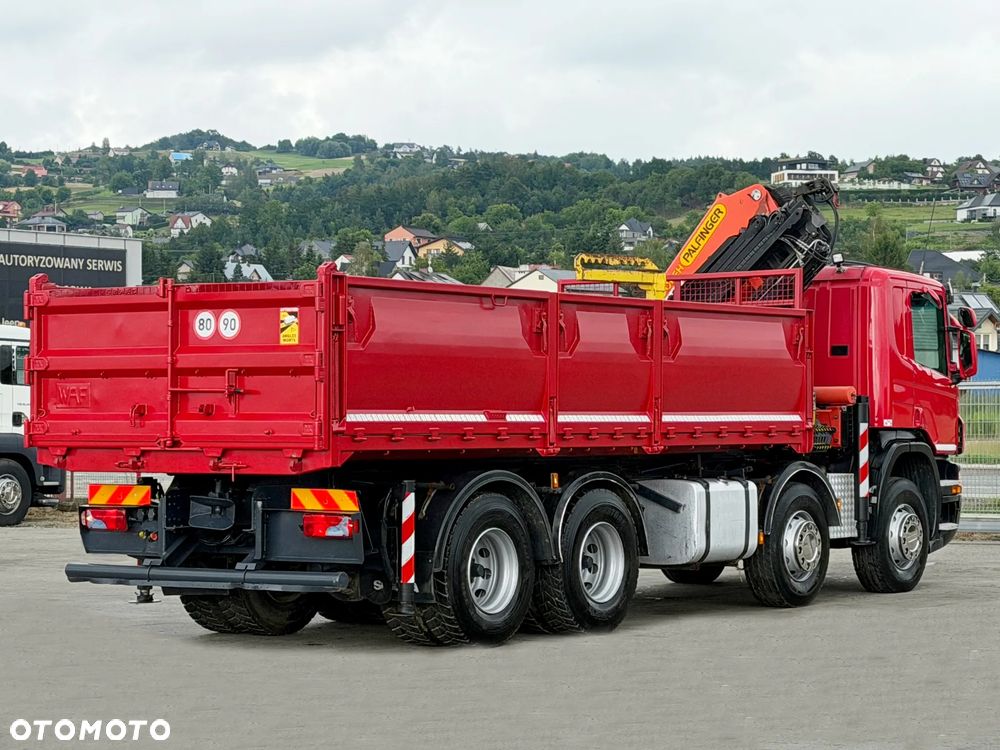 Scania P 400 * WYWROTKA 6,20 m + PK 27001-EH E + PILOT * 8x4 * STAN BDB - 7