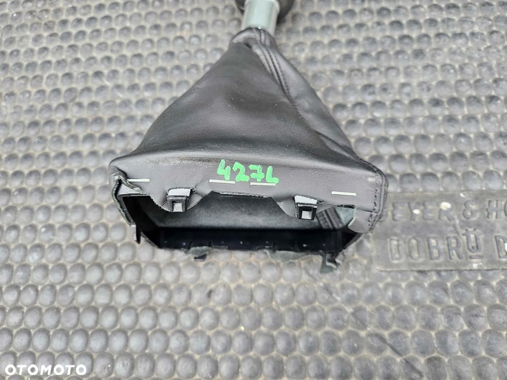 Gałka Mieszek Czarna S-Line Skóra Lewarek Zmiany 6 Biegów Manual Audi A4 B6 B7 - 19