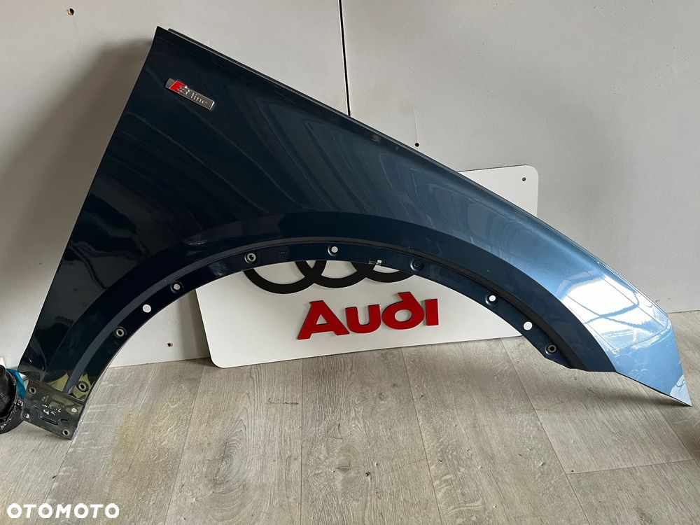 BŁOTNIK PRAWY PRZÓD AUDI Q5 80 A LX5L 2016-2024R S LINE ORYGINAŁ DO ZAŁOŻENIA ! - 1