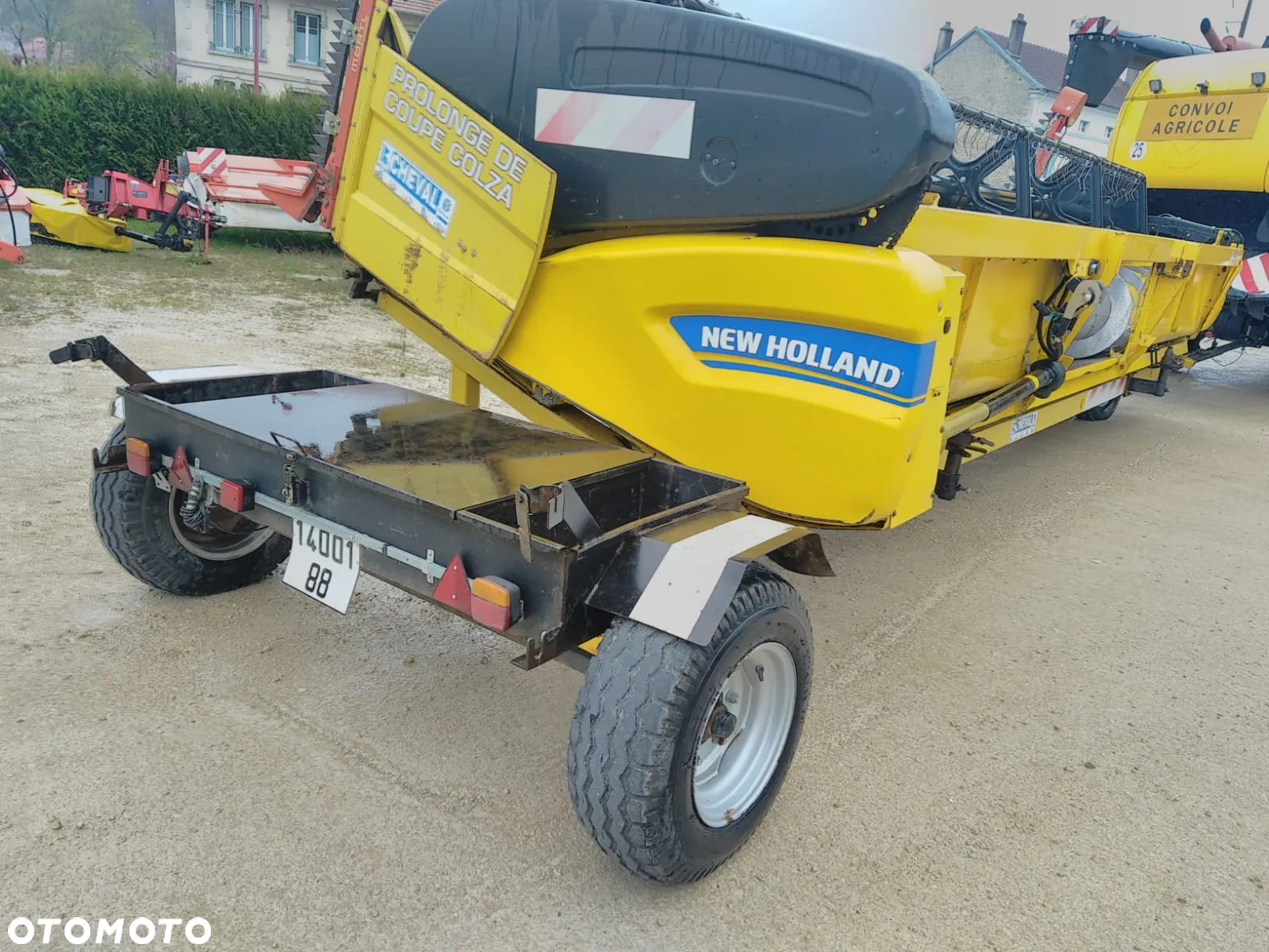 New Holland New Holland CX 860 SL heder 7,3m wozek stol rzepak - 15