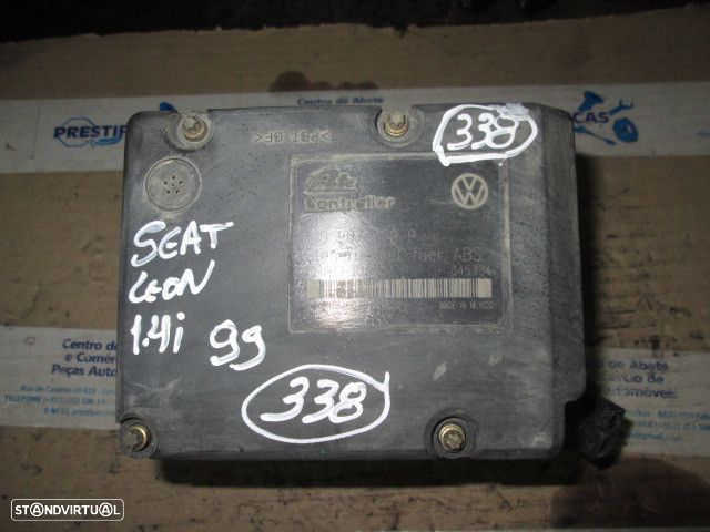 Abs 1J0907379P 1J0614117D SEAT LEON 1999 1,4I VW GOLF 4 1999 1.6 I SEAT TOLEDO 2000 1.6I 100CV 4P CINZA AUDI A3 2000 1.9TDI 110CV 3P AZUL - 1