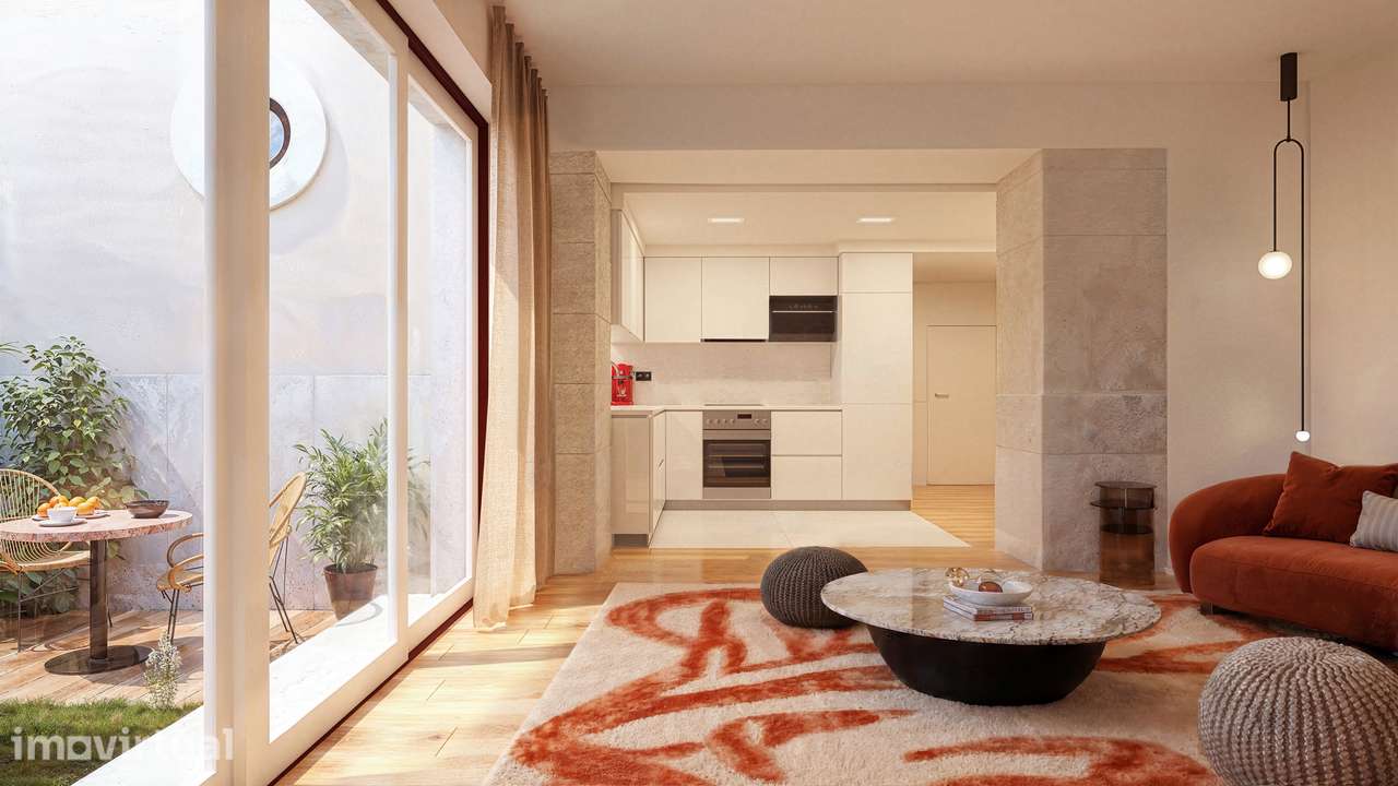 Apartamento T1 duplex com Jardim Privativo no Coração de Lisboa - Grande imagem: 2/8