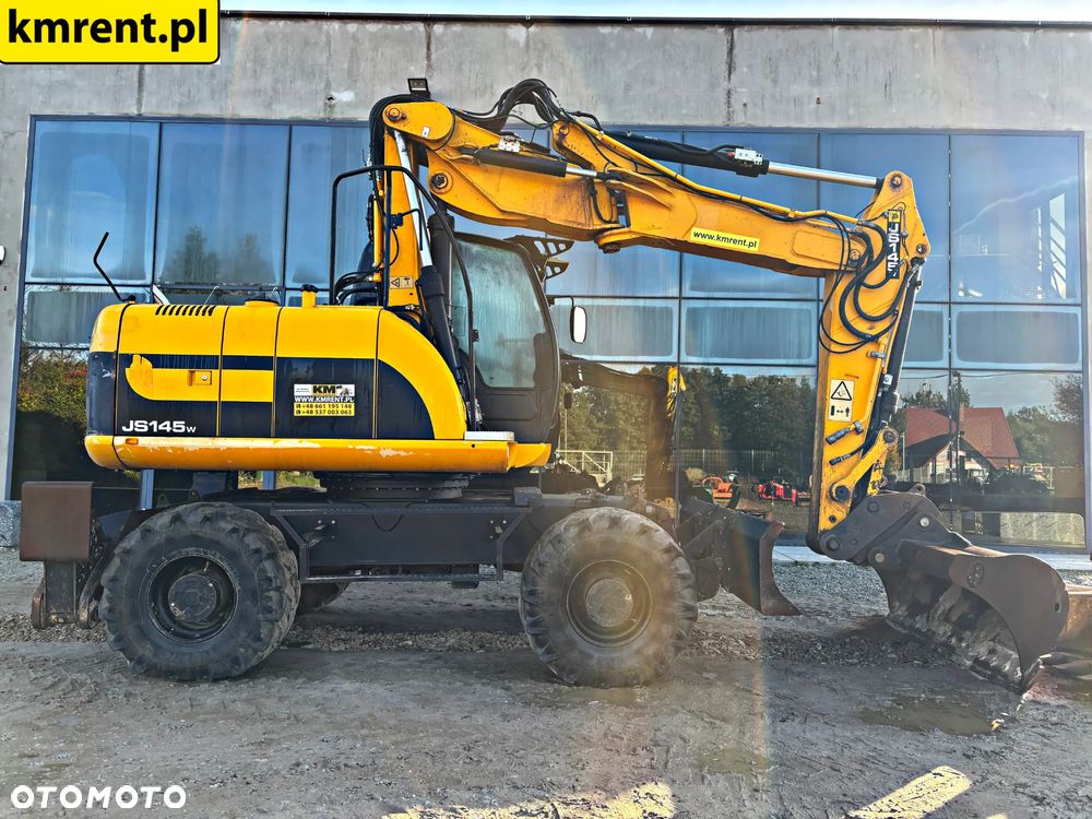 JCB JS 145 W KOPARKA KOŁOWA 2011R. | JS 130 160 313 315 CAT KOMATSU PW 140 - 3