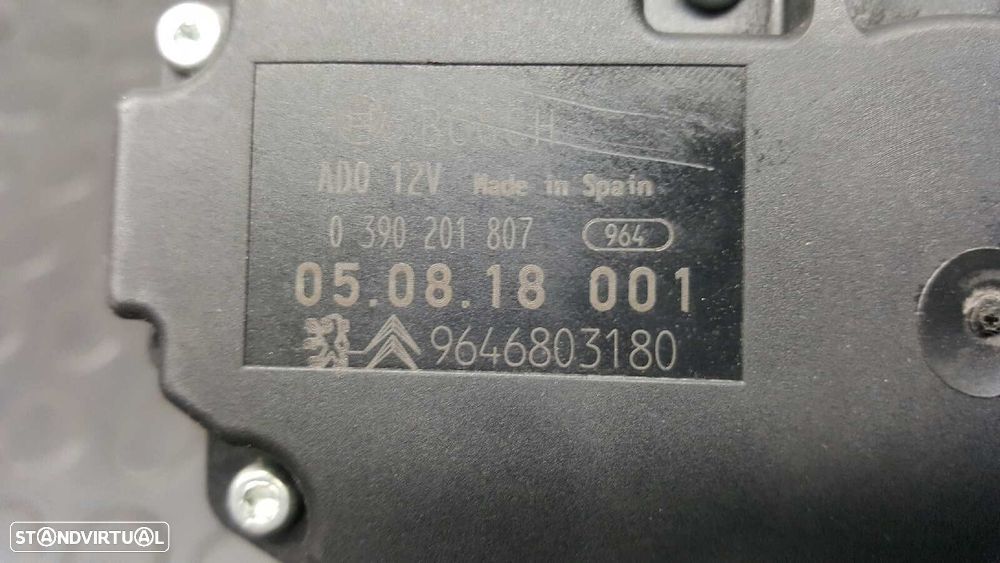 MOTOR LIMPA-VIDROS TRASEIRO CITROEN C4 BERLINA SX - 2