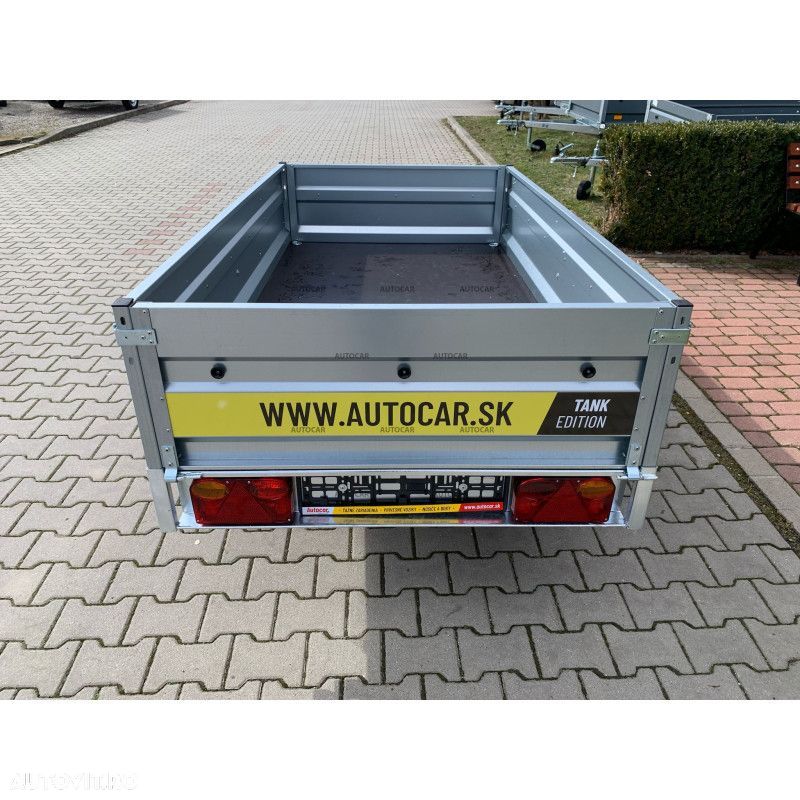 Autocar Remorca noua Tank 210 750 kg 2100x1120 + prelata cu cadru 100 cm de la podea - 7
