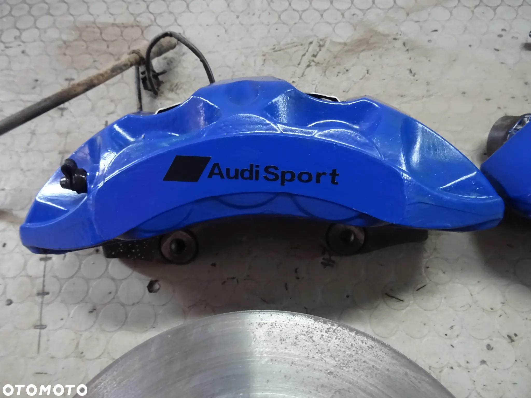 zaciski tarcze klocki 375mm 330mm Audi A6 C8 A7 A4 A5 Q7 czesci - 4