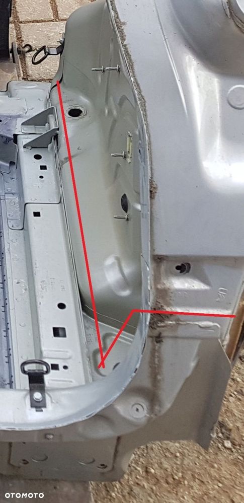 citroen c4 picasso ii błotnik prawy tylny ezrc epyd - 2