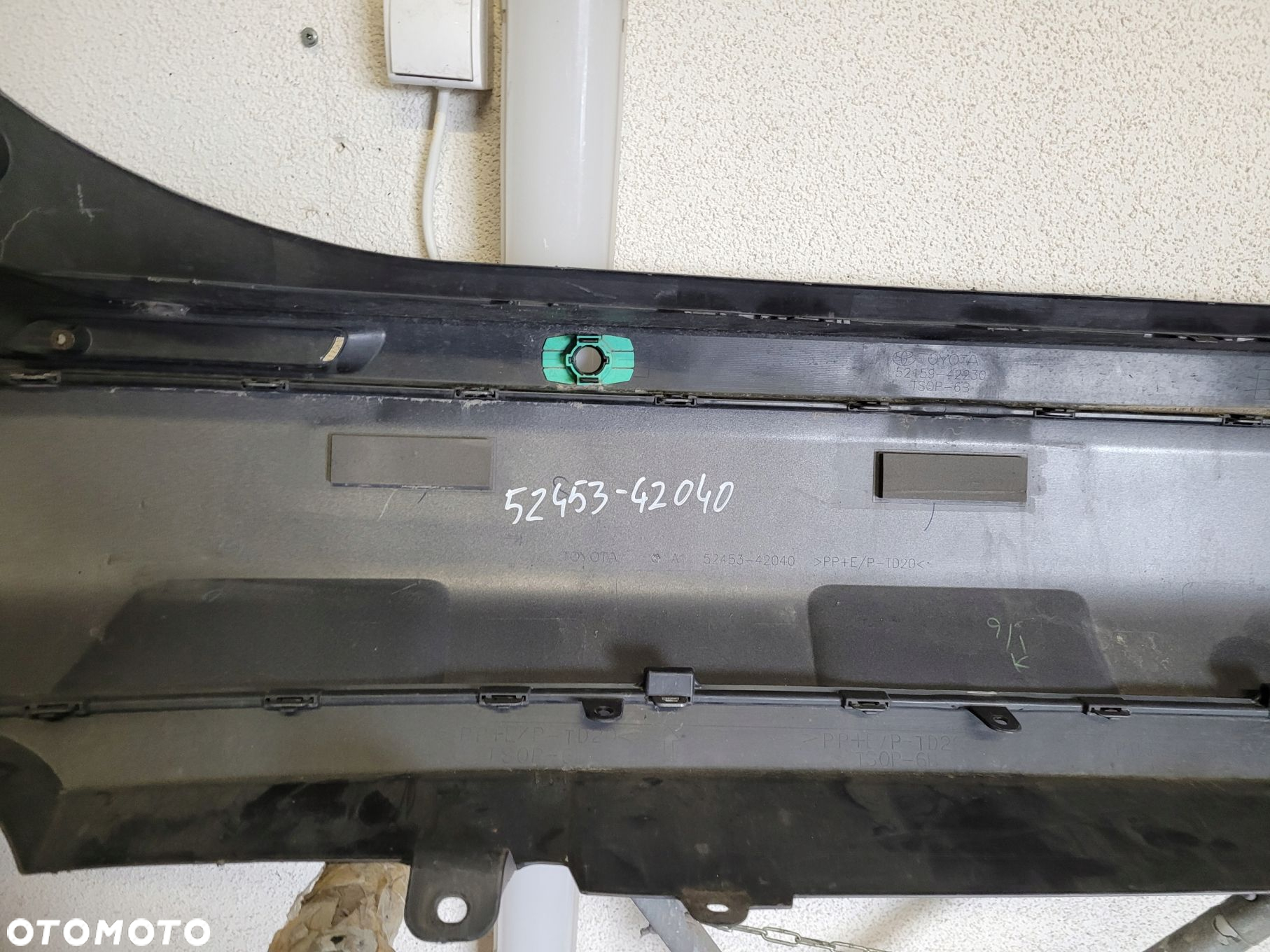 Toyota Rav 4 iv lift zderzak tył tylny 52453 42040 - 7