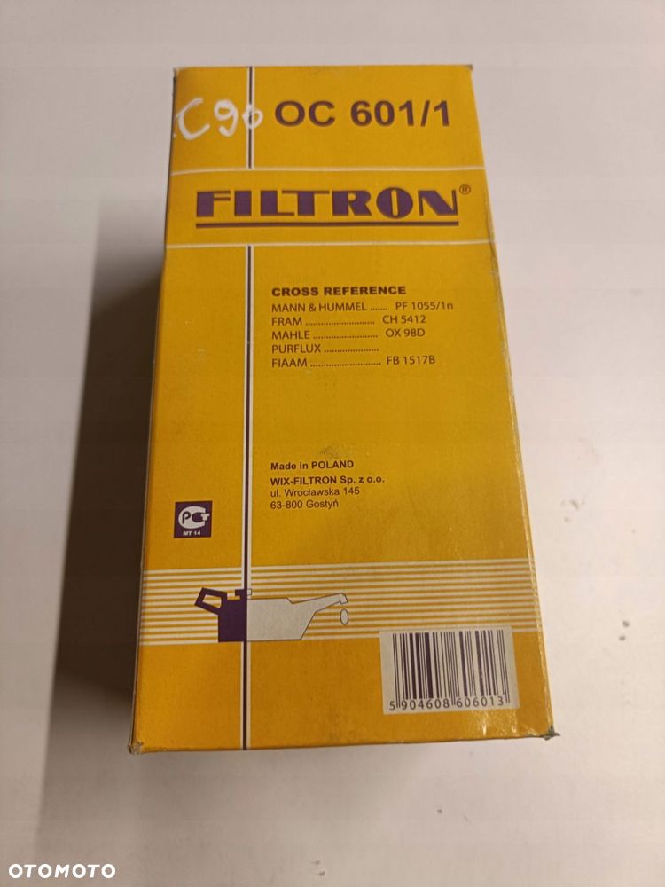 FILTR OLEJU Mercedes W631 2.4 D _ OC601/1 - 1