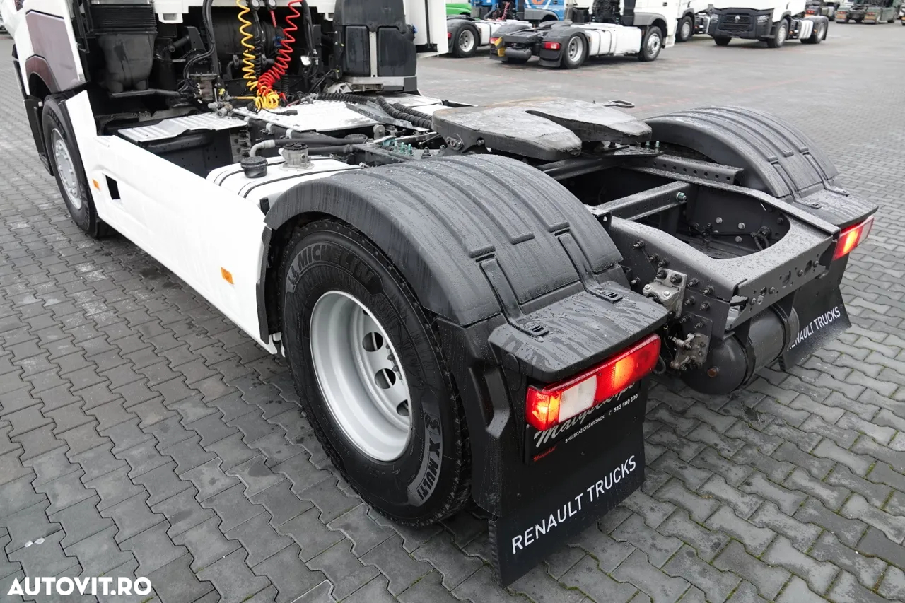 Renault T 520 / 13L / HIDRAULICĂ / CABĂ ÎNALTĂ / KILOMETRAGE MICĂ / DUPĂ CONTRACTUL DE SERVICE - 13