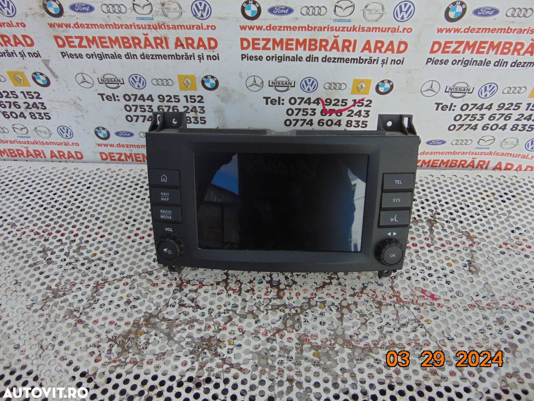 Navigatie Mercedes Vito w447 navigatie originala vito w447 - 1