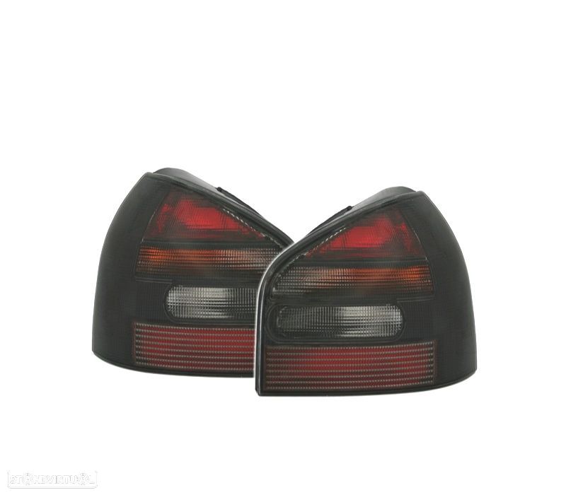 FAROLINS TRASEIROS ESCURECIDOS AUDI A3 8L 96-03 - 1