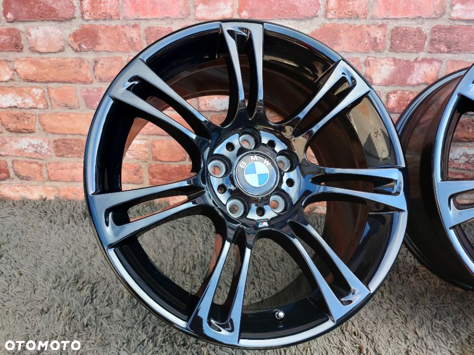 czarne felgi BMW 5x120 18 M pakiet F10 8j ET30 9 ET44 Styling 350 F10 F12 F06 5 GT E90 F01 E46 E60 260 270 - 6