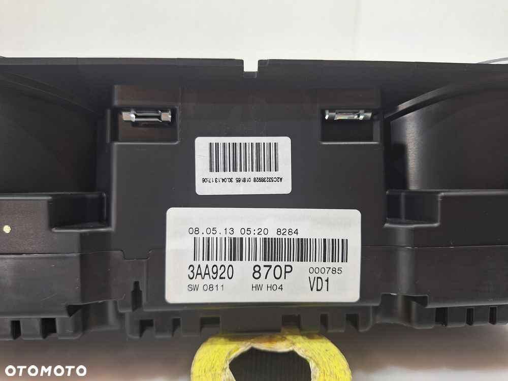 VW Passat B7 Licznik Zegary 3AA920870P - 5