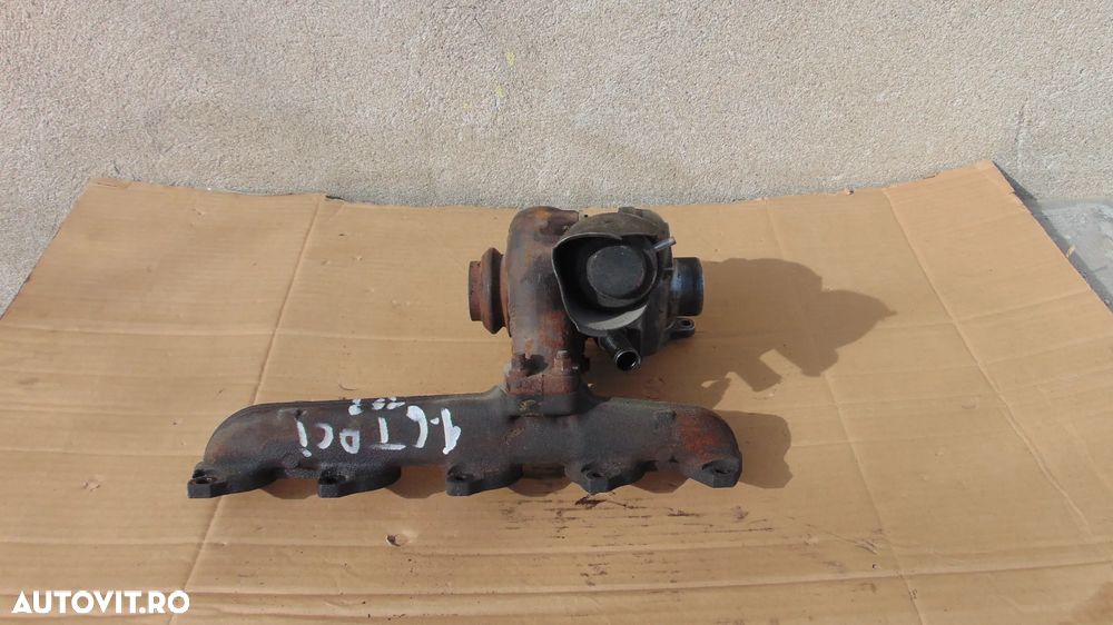 Turbina Ford Focus 2/Pegeuot/Citroen 1.6 TDCI 109 CP an 2008-2011 cod 9663199280 - 1