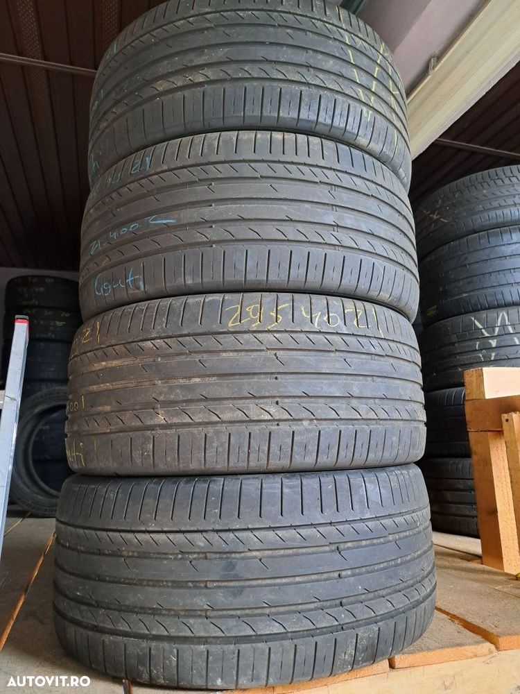 4 anvelope 295/40 R21 Continental profil 6mm - 1