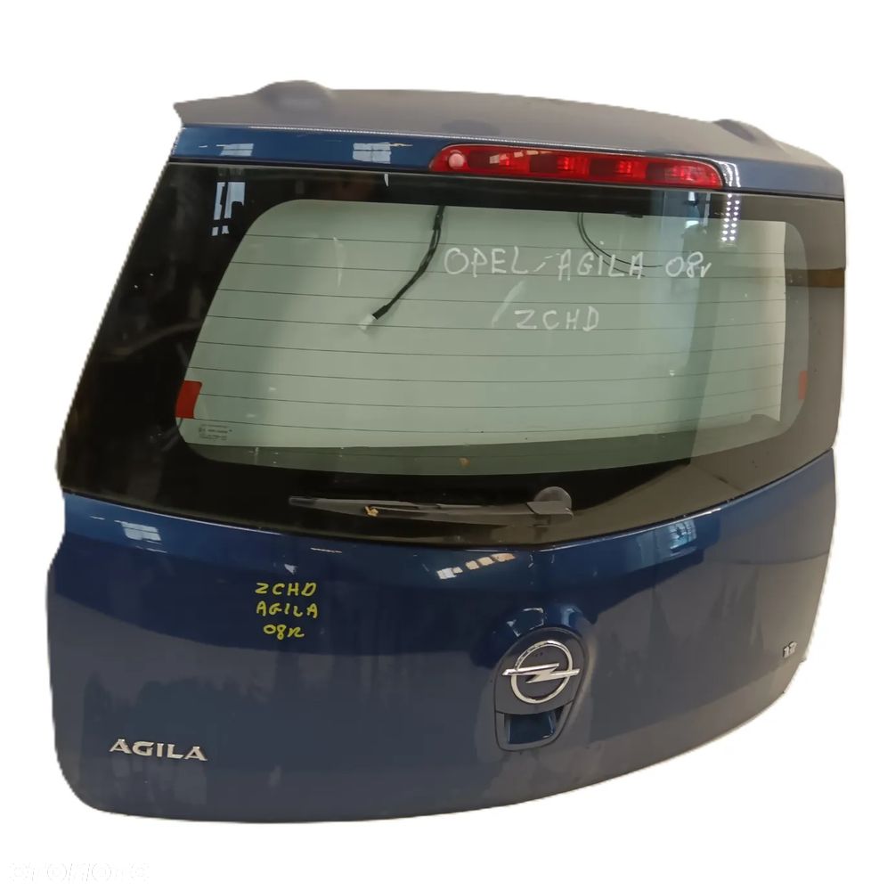 KLAPA TYŁ BAGAŻNIKA OPEL AGILA B 08-14 ZCHD - 3