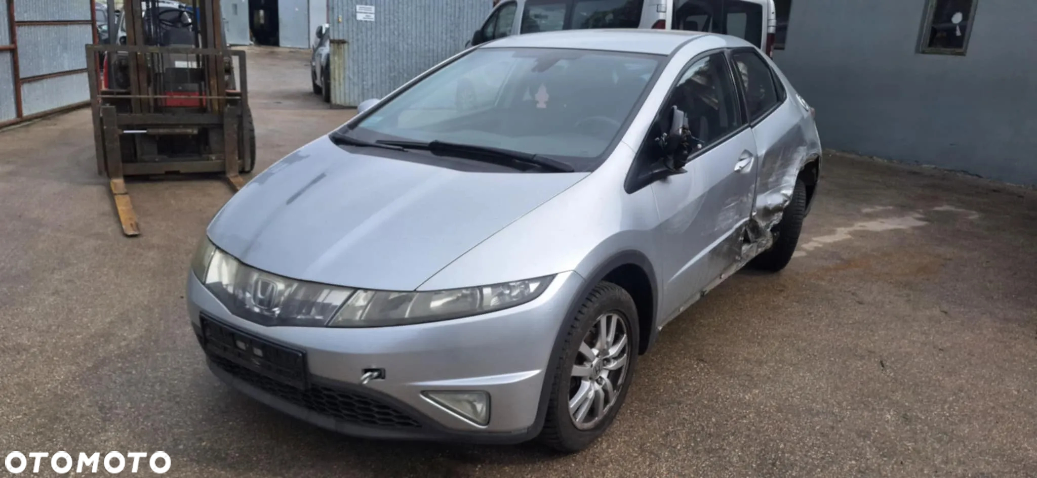 Honda CIVIC VIII UFO 1,4 I-DSI 83KM mcperson amortyzator prawy lewy przód - 3