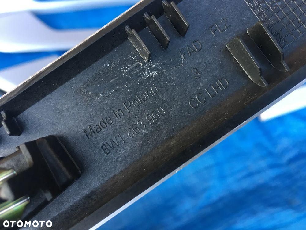 Audi S4 A4 B9 Lift S-LINE Listwy Ozdobne Dekory Dekor Drzwi Konsoli 1NK - 9