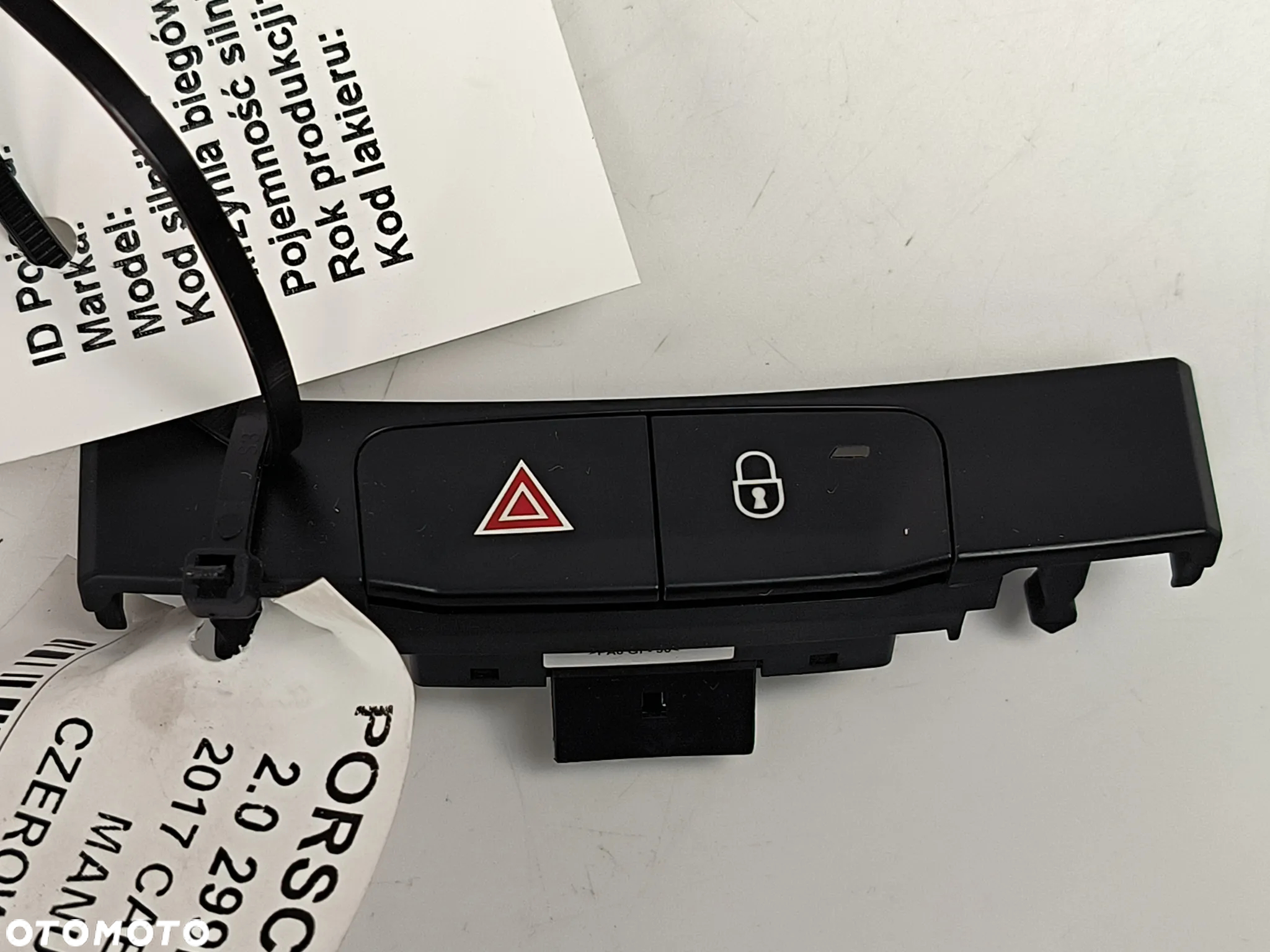 Panel przełączniki przyciski 99155365101  Porsche Boxtser 718  2017r. - 2
