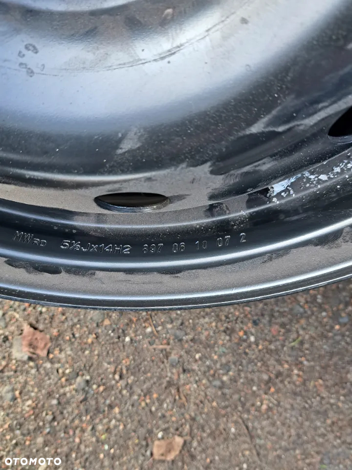 Felgi stalowe Dacia Logan Sandero 5.1/2Jx14H2 ET 43 6001548516 8200459205 - 7