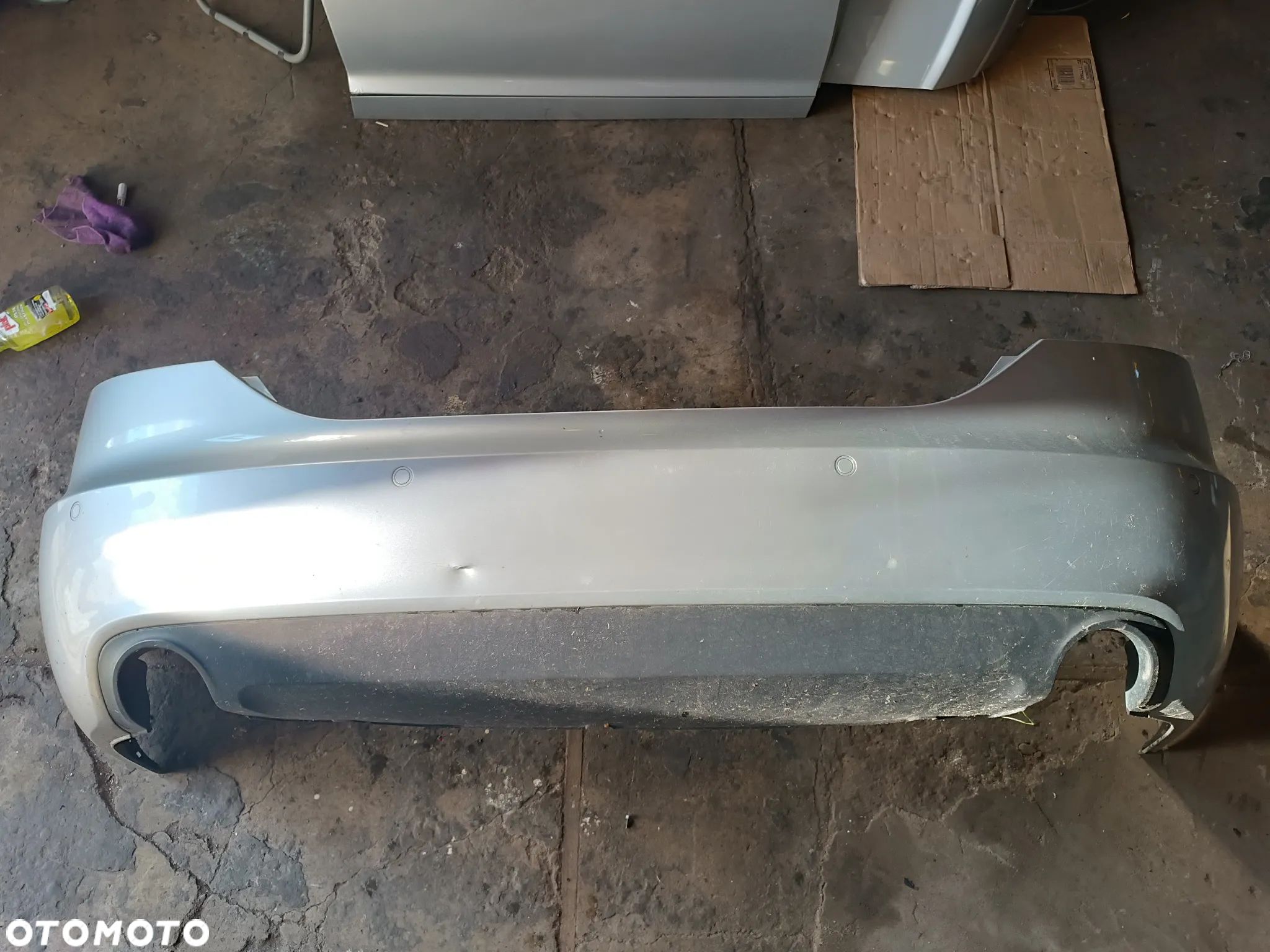 audi a6 c6 sedan 4f lY7w ZDERZAK TYL TYLNY Z CZUJNIKAMI PDC - 1