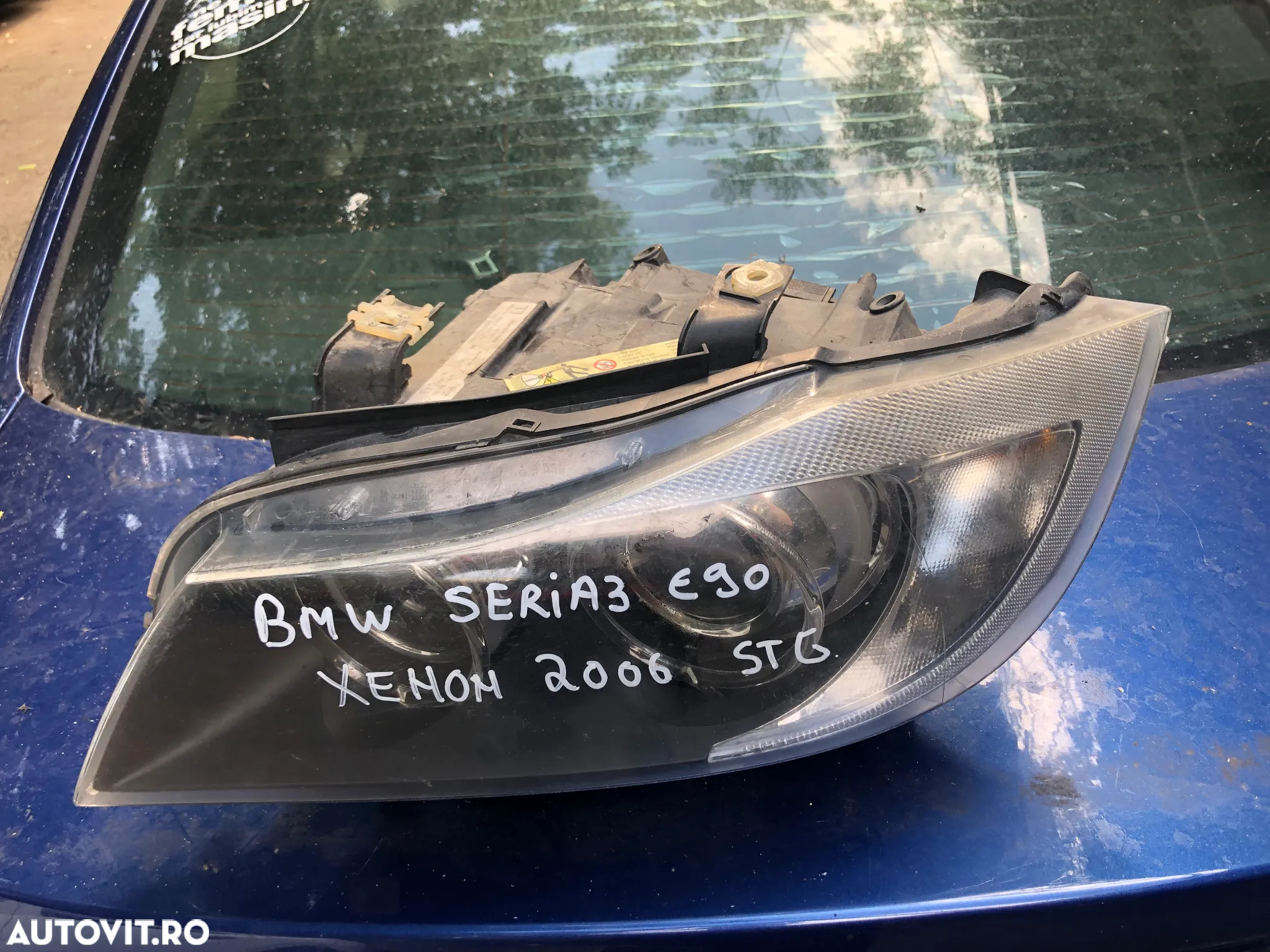 Far stanga bi xenon adaptiv Bmw Seria 3 e90 non lci 2005 Europa - 12