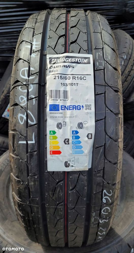 4x Bridgestone Duravis R660 215/60R16 103/101T L880A - 2