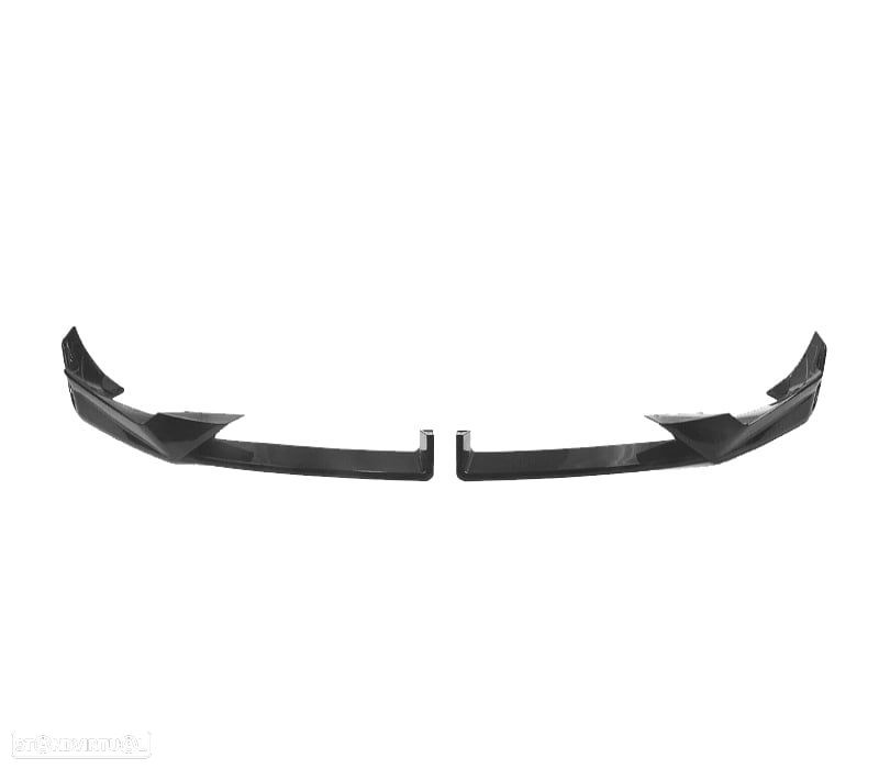 SPOILER LIP BMW X6 G06 19-22 LOOK M PRETO BRILHANTE - 2